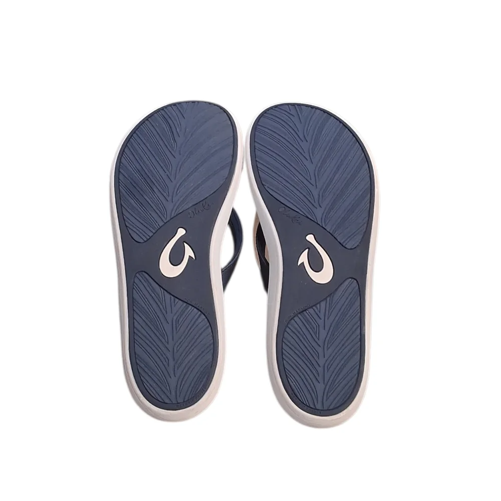 OLUKAI Pi'oe Beach Sandals Ultra Soft  & Comfortable Flip Flop Grip Sole Size 10 - Picture 6 of 6